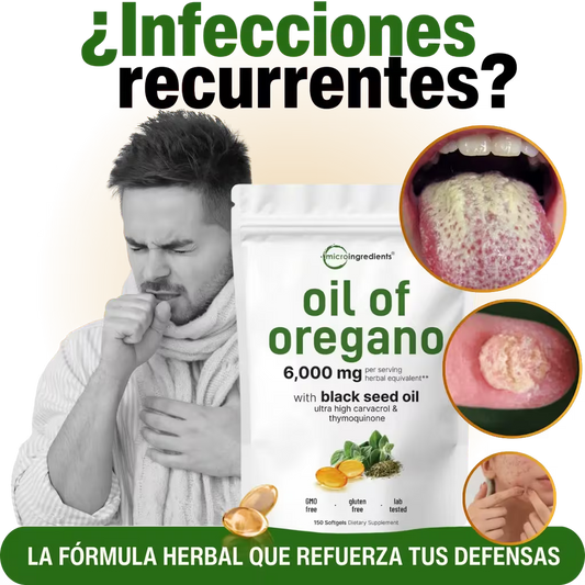 Cápsulas de Aceite de Oregano