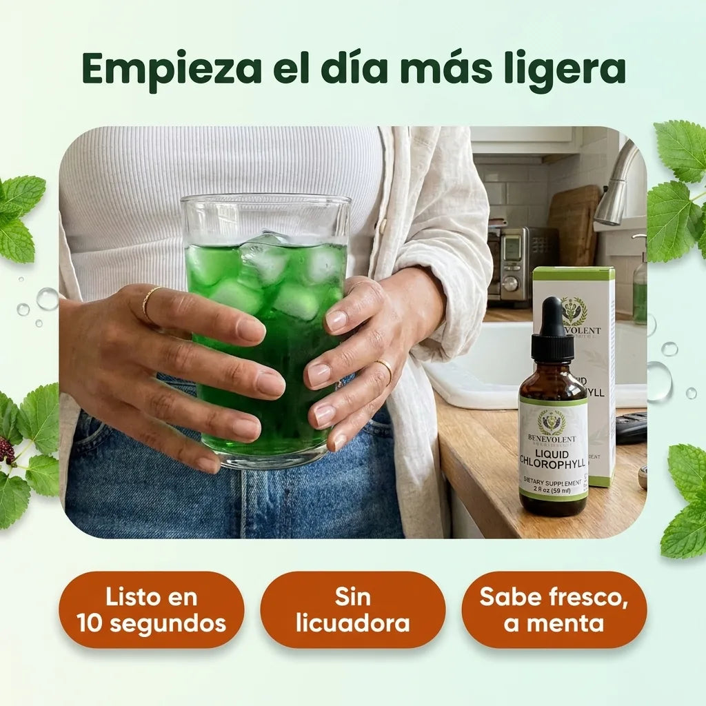 Empieza el día más ligera: listo en 10 segundos, sin licuadora, sabe fresco, a menta.